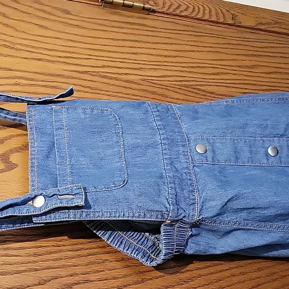 Wonder Nation Girls Overall Dress Size 10/12 - Picture 4 of 4